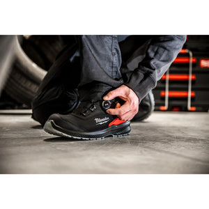 Milwaukee FLEXTRED™ S3S Low-Cut BOA® Safety Shoes ESD B1L110133 - Black