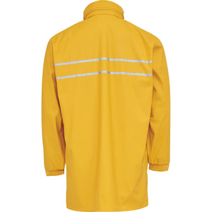 ELKA Rainwear - Dry Zone D-Lux PU Rain Jacket with extra length - Yellow