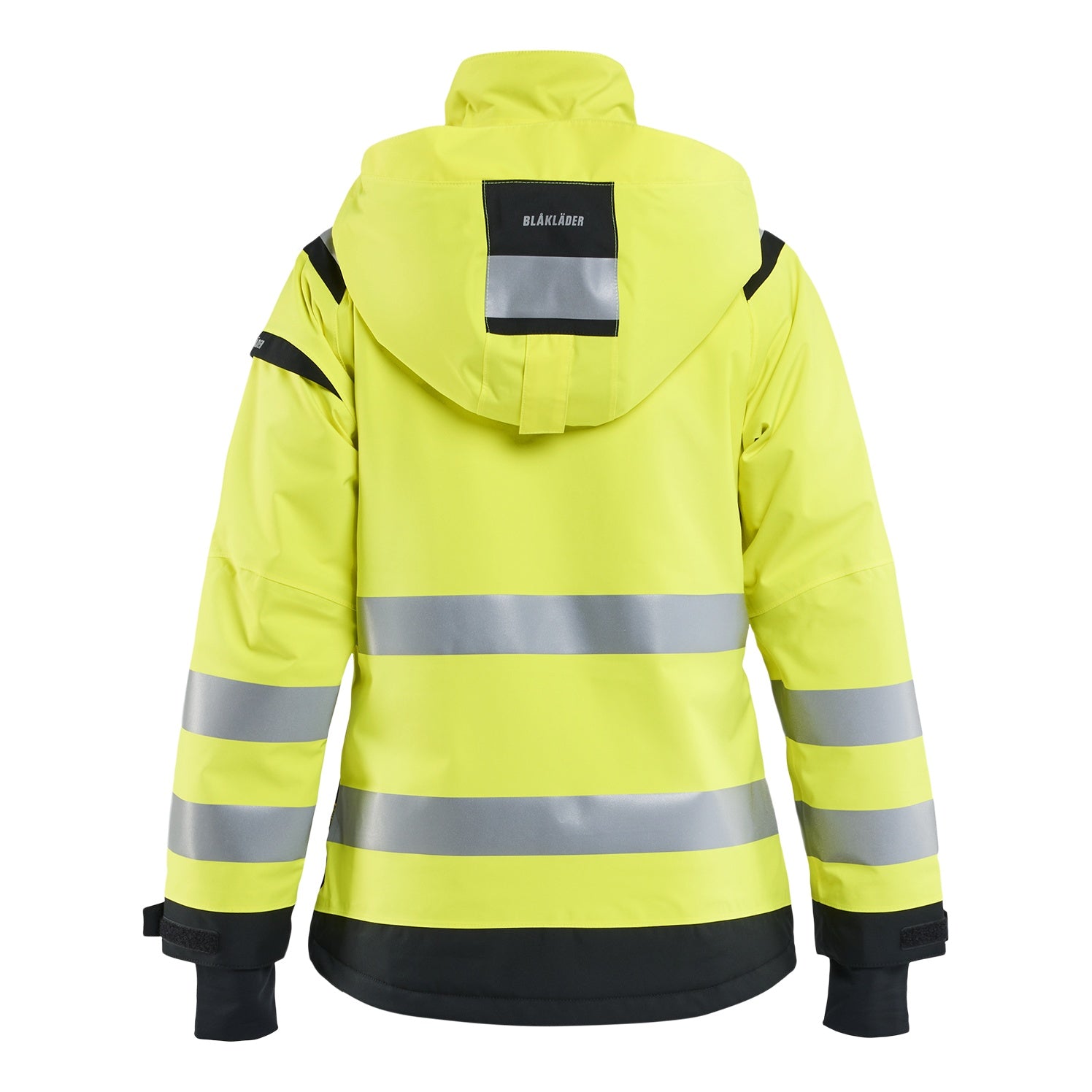 Blaklader BLAKLADER 49041987 Women's Hi Vis Shell Jacket Hi Vis Reflective Shell Work Jacket WOMEN - Waterproof - 490419873399_2
