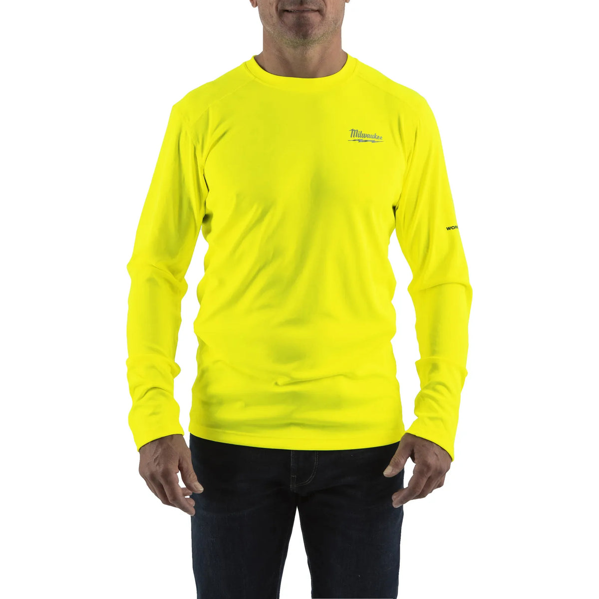 Milwaukee WORKSKIN™ Long-Sleeve T-Shirt WW LS - Yellow