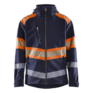 Blaklader BLAKLADER 44942513 Hi Vis Softshell Jacket Softshell Work Jacket MEN - Waterproof - 449425138953
