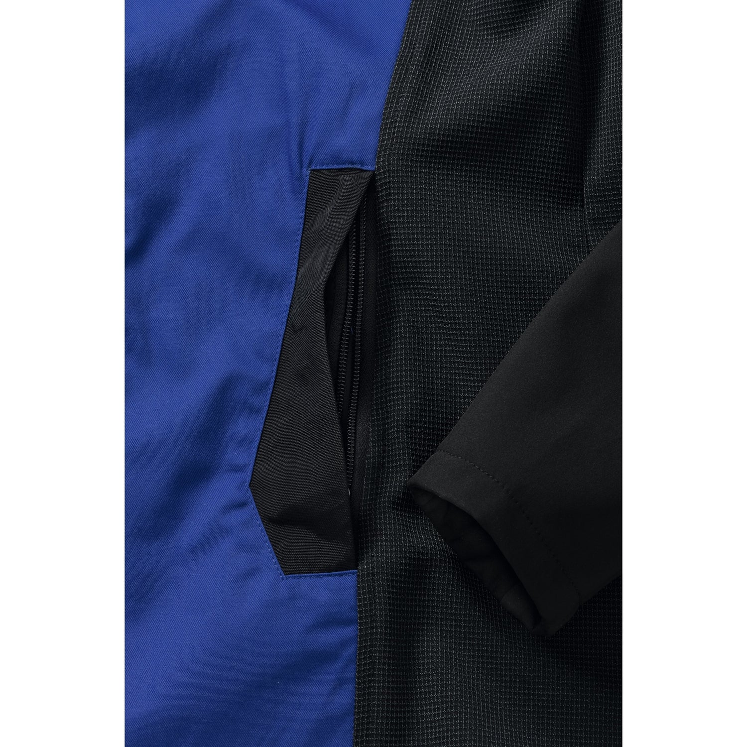 Planam Norit Women's Hybrid jacket black/black - Side pockets with reliable zip