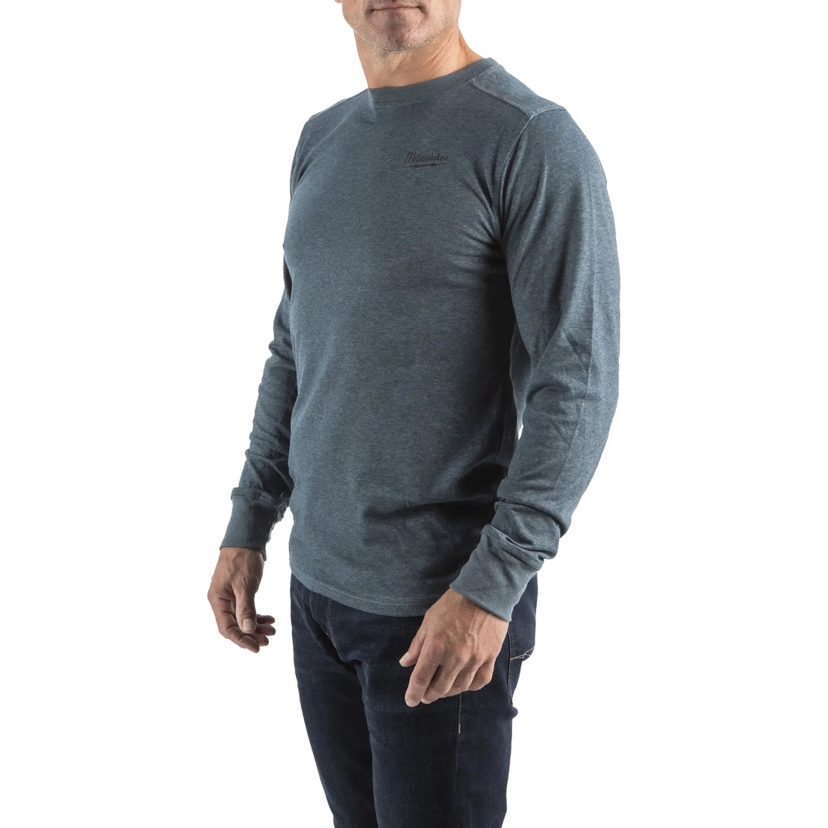 Milwaukee Hybrid Long-Sleeve T-Shirt HT LS - Blue