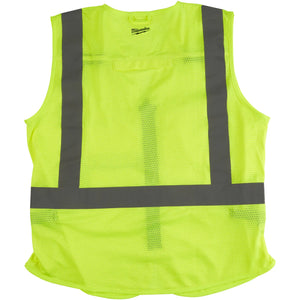 Milwaukee High-Visibility Vests - Yellow