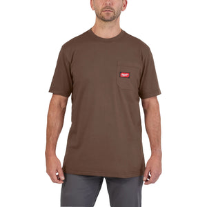 Milwaukee Short-Sleeve Work T-Shirt WT SS - Brown