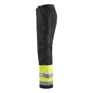 Blaklader BLAKLADER 18621811 | Hi Vis Winter Trousers Hi Vis Reflective Work Trousers Men - Insulated Lining - 186218113399_CL