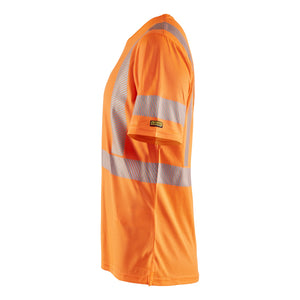 Blaklader BLAKLADER 33361013 Women's UV protected Hi Vis T shirt Hi Vis Reflective Short Sleeve Work T-Shirt WOMEN - 100% Polyester - 333610135300_CL