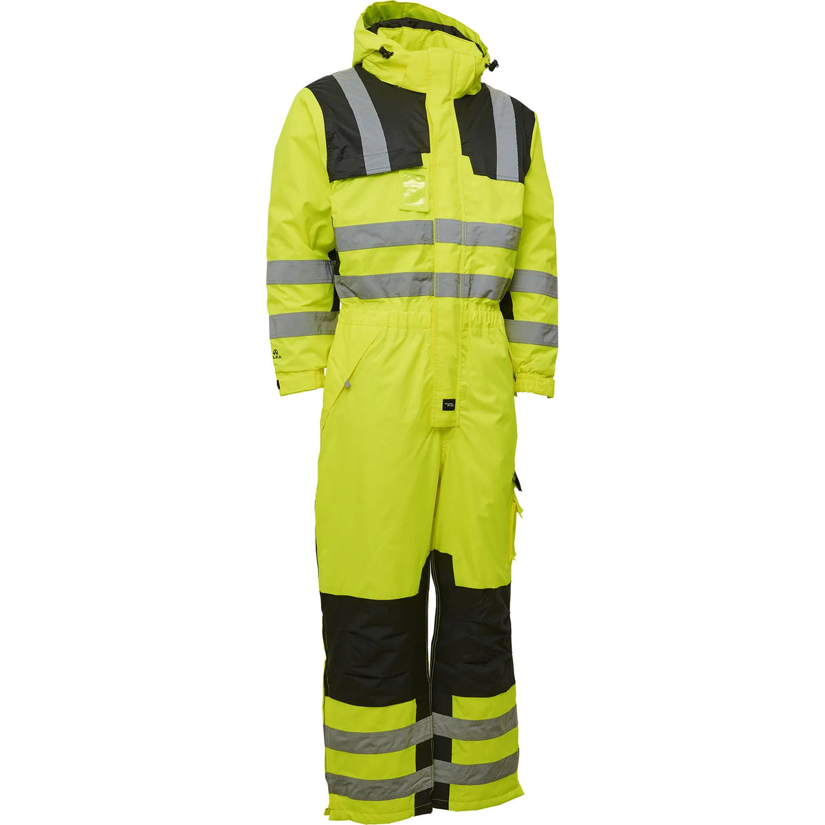 ELKA Rainwear - Visible Xtreme Winter Thermal Coverall - Fluorescent Yellow/Black