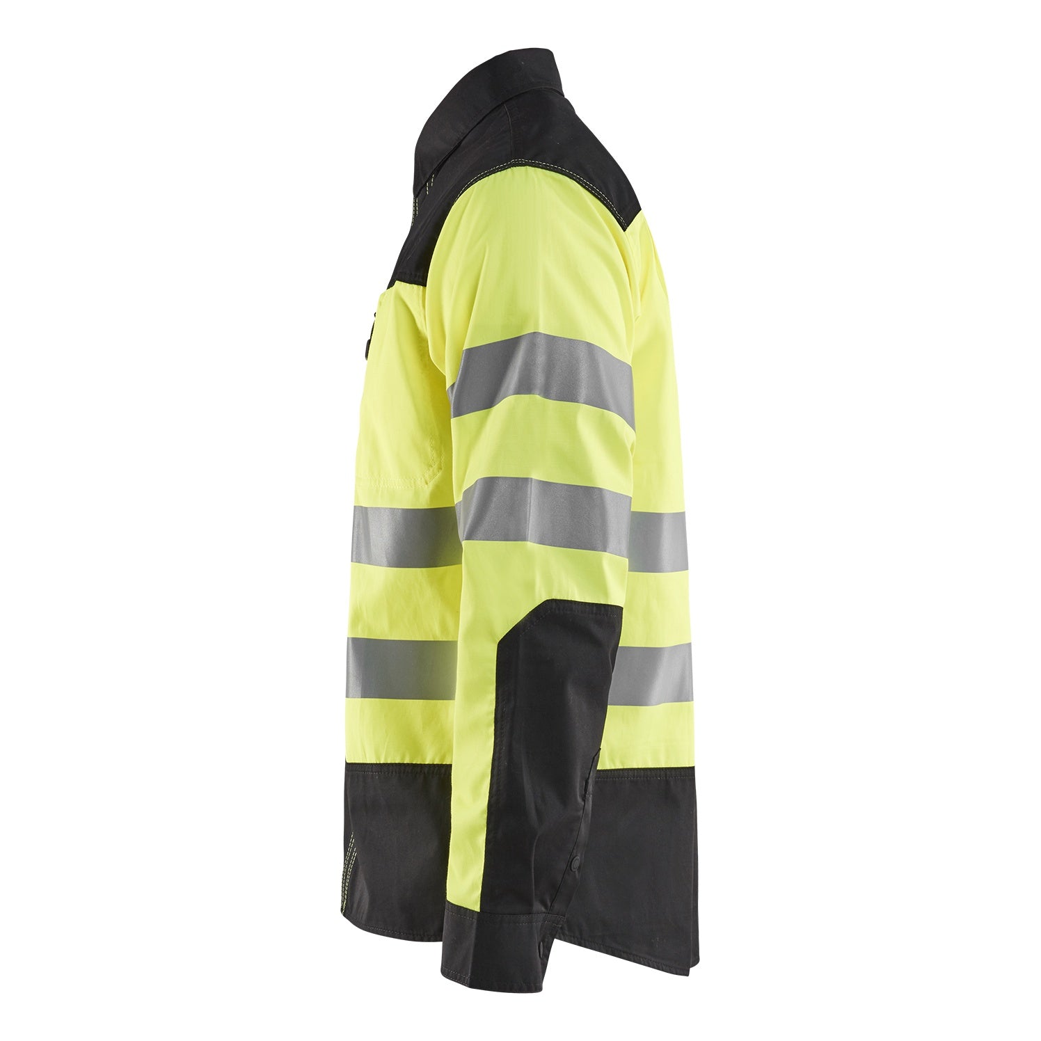 Blaklader BLAKLADER 32551817 Hi Vis Shirt Hi Vis Reflective Long Sleeve Work Shirt MEN - 50% Cotton 50% Polyester - 325518173399_CL