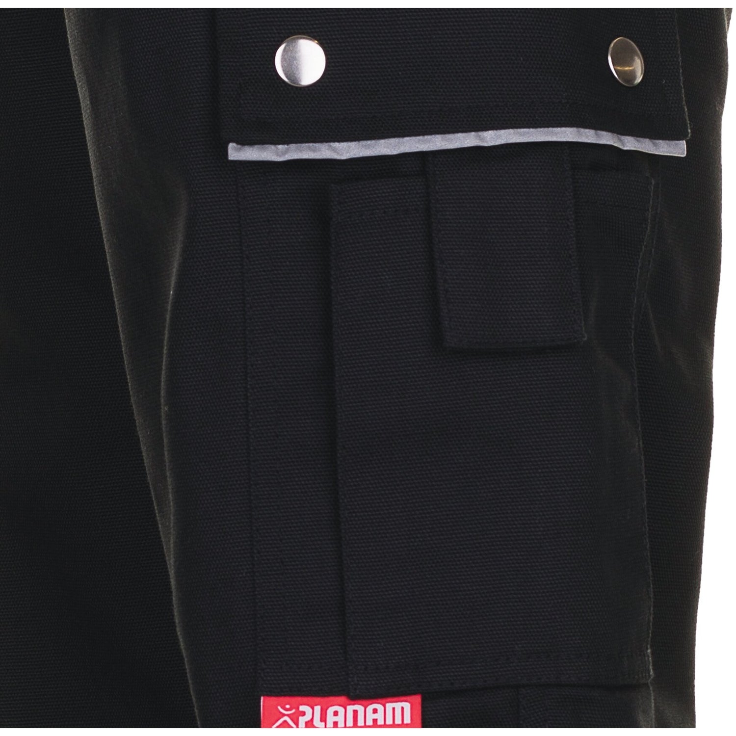 Planam Canvas 320, Outdoor Thermal Trousers royal blue - Protects from the outside and remains comfortable inside thanks to the brushed lining