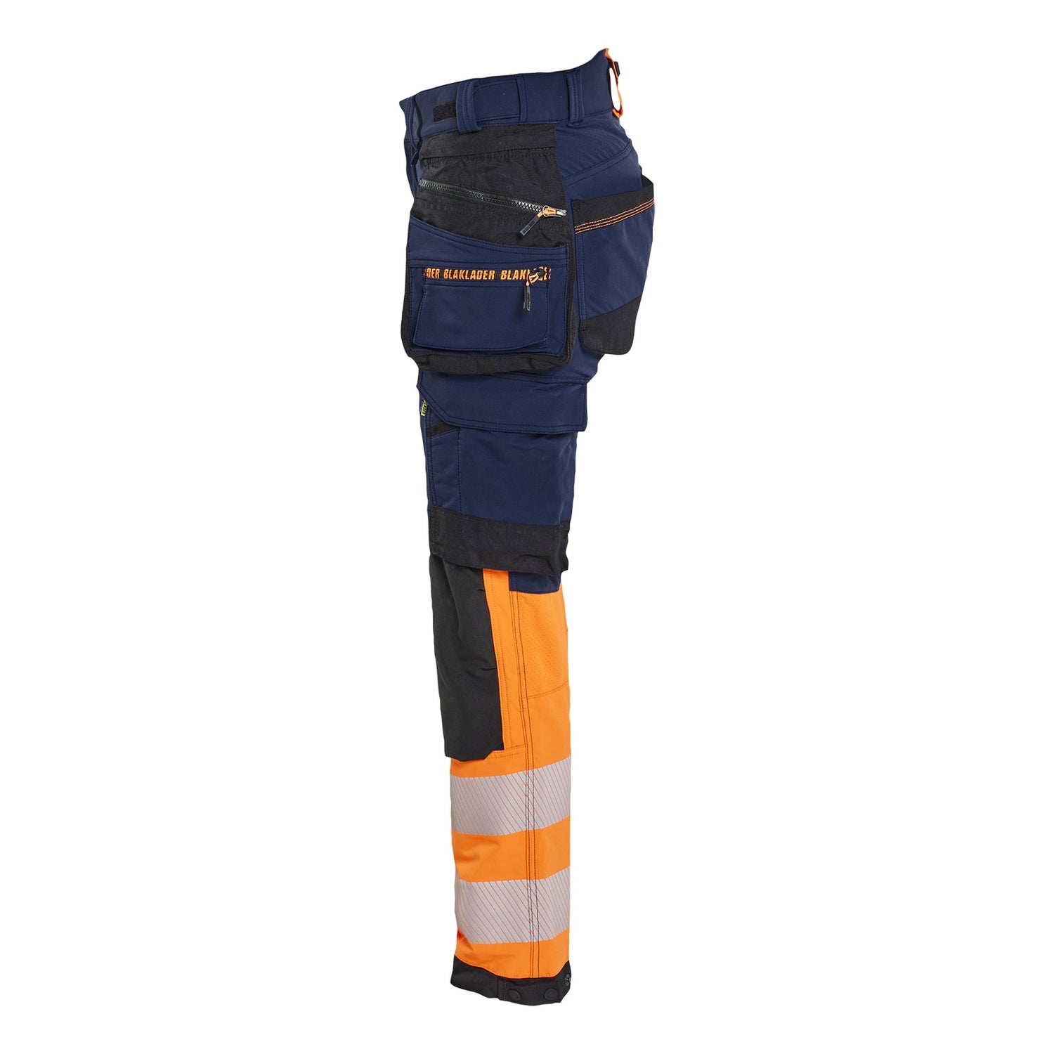 Blaklader BLAKLADER 70251648 Women's Hi Vis trousers 4 way stretch Hi Vis Reflective Work Trousers Women - double weave - 702516488953_CL