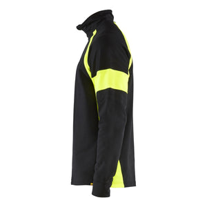 Blaklader BLAKLADER 35501158 Hi Vis Reflective Half-zip Work Sweatshirt MEN - 100% Cotton - 355011589933_CL