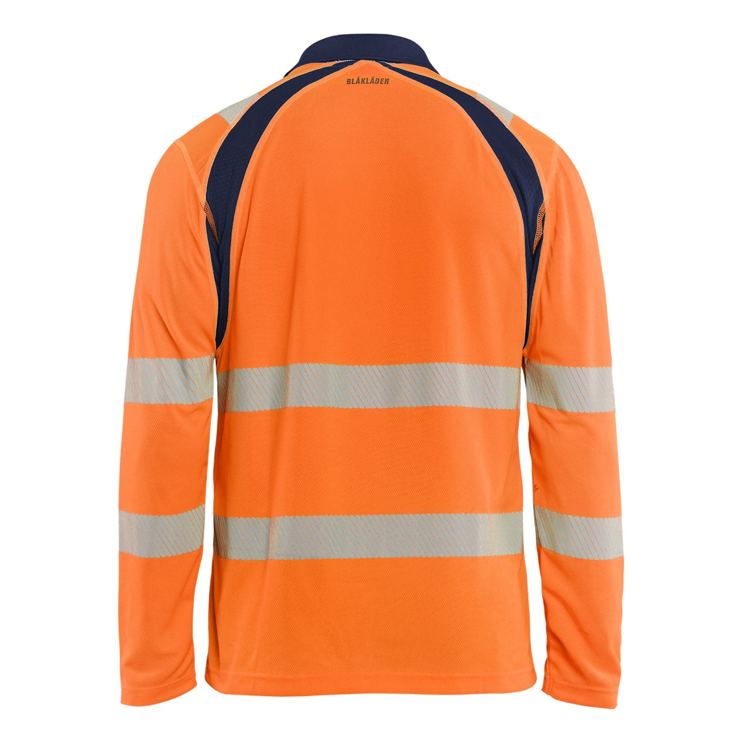 Blaklader BLAKLADER 35981013 UV Protected Long Sleeved Polo Shirt Hi Vis Hi Vis Reflective Long Sleeve Work Polo MEN - 100% Polyester - 359810135389_2