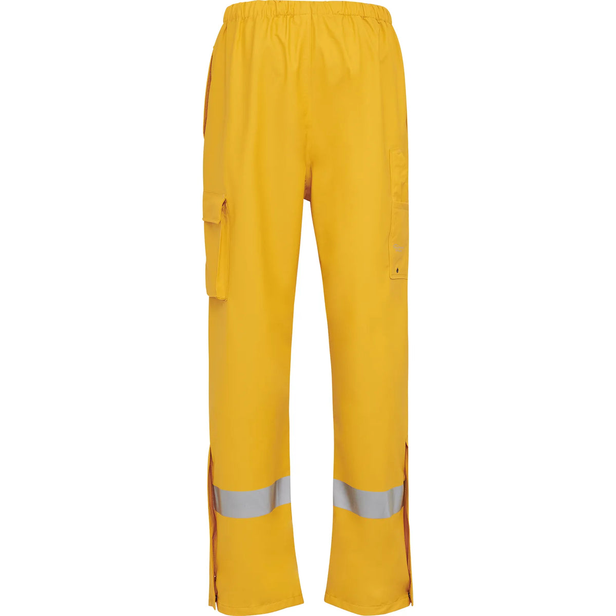 ELKA Rainwear - Dry Zone D-Lux trousers with reflective stripes - Yellow