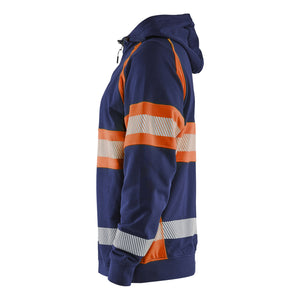 Blaklader BLAKLADER 35521158 Hi Vis Hoodie Hi Vis Reflective Hoodie Work Sweatshirt MEN - 100% Cotton - 355211588953_CL