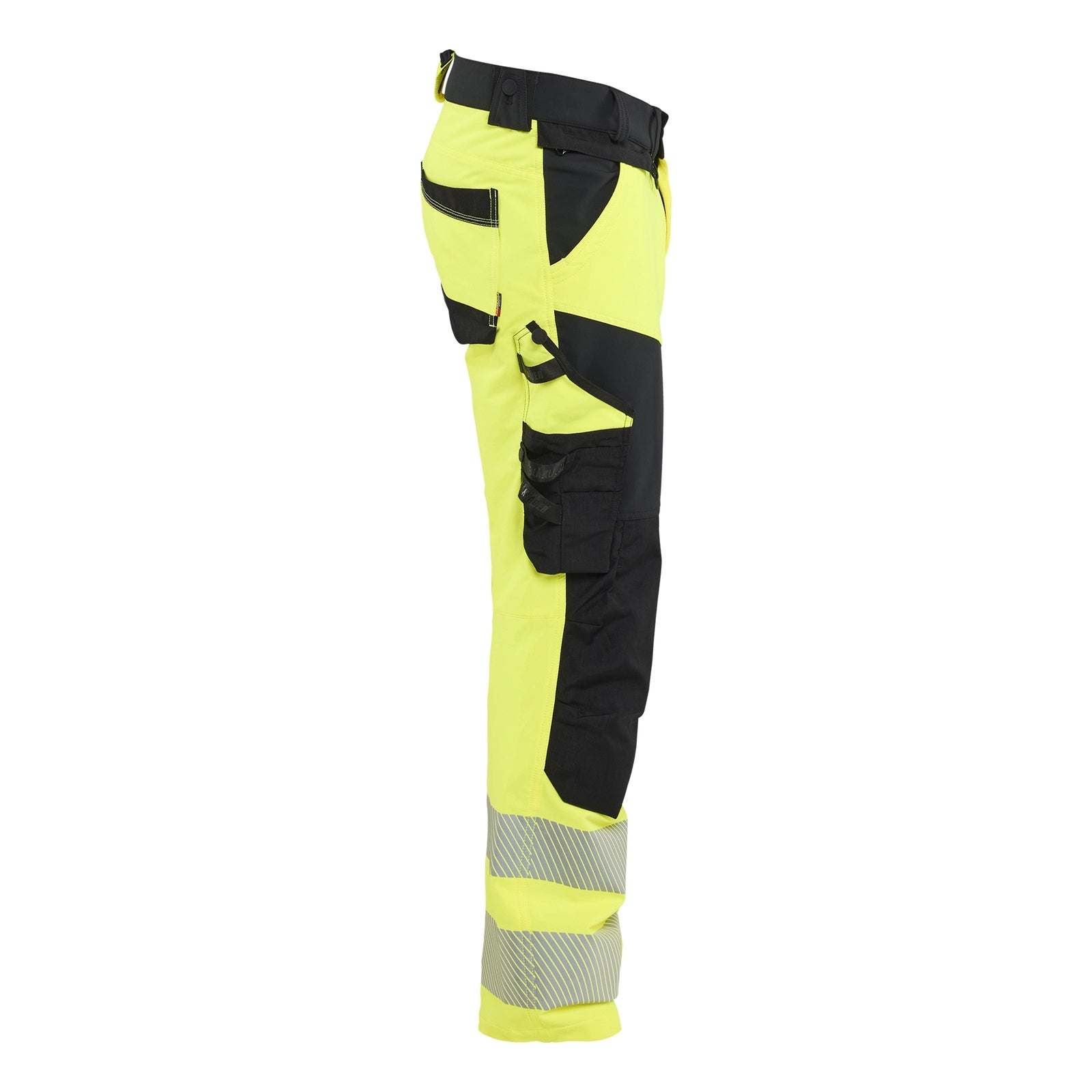 Blaklader BLAKLADER 11241648 Hi Vis Trousers 4 Way Stretch Hi Vis Reflective Work Trousers Men - double weave - 112416483399_CR
