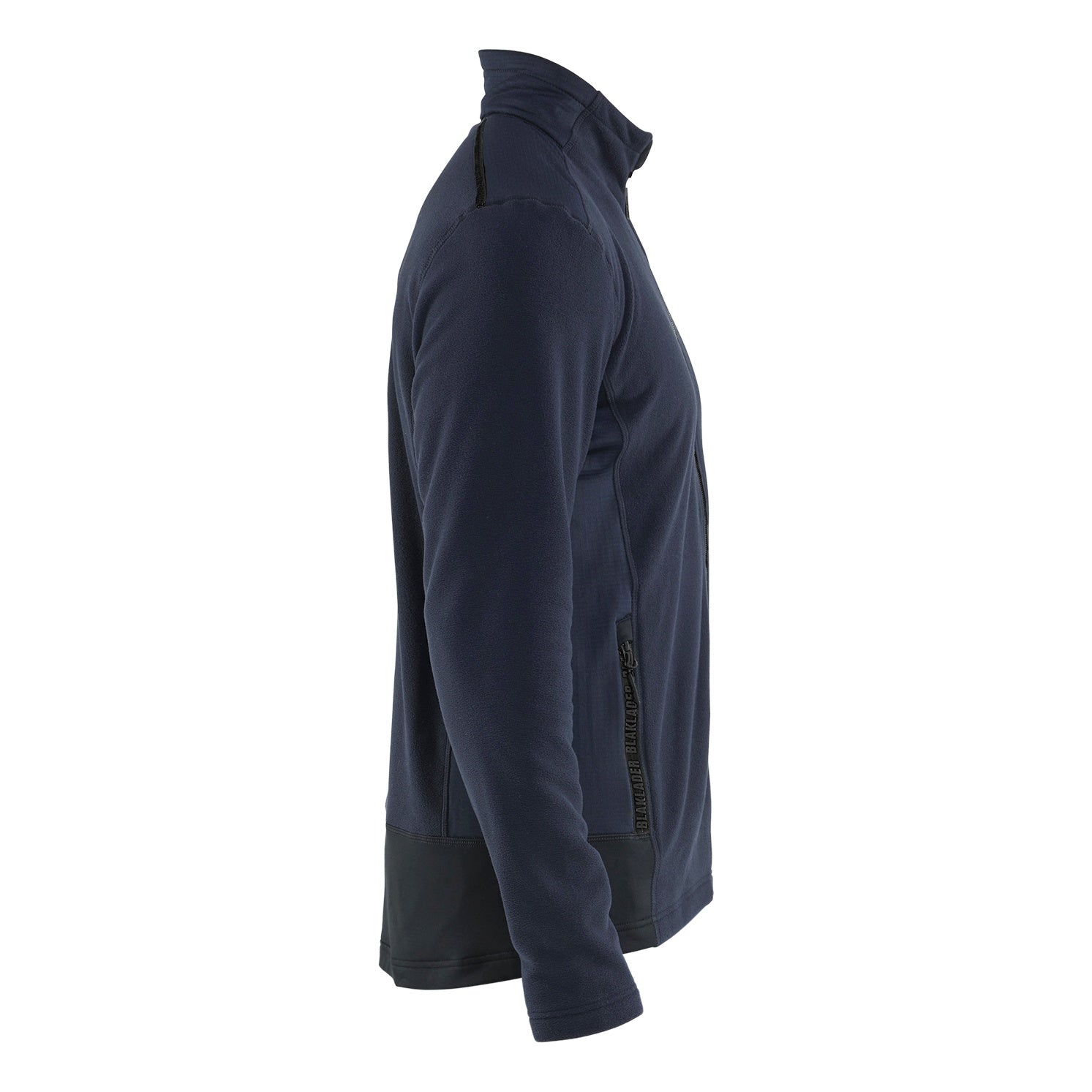 Blaklader BLAKLADER 47651010 Microfleece Jacket Hi Vis Reflective Work Jacket MEN - Antipilling - 476510108699_CR