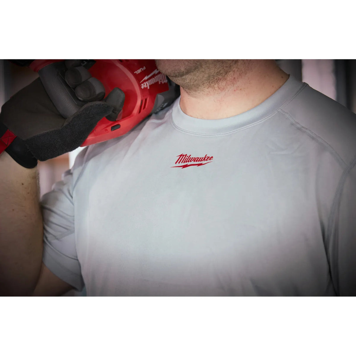 Milwaukee WORKSKIN™ Short-Sleeve T-Shirt WWSS - Grey