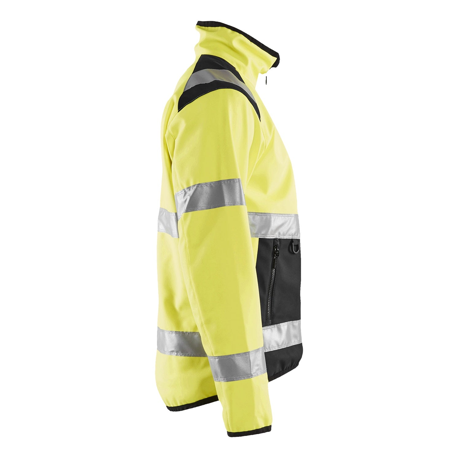 Blaklader BLAKLADER 48772516 Hi Vis Softshell Jacket Hi Vis Reflective Softshell Work Jacket MEN - Water Repellent - 487725163399_CR