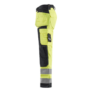 Blaklader BLAKLADER 15681811 | Hi Vis craftsman trousers Hi Vis Reflective Work Trousers Men - Twill Fabric - 156818113399_CL