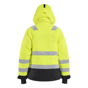 Blaklader BLAKLADER 48721987 Women's Hi Vis Winter Jacket Hi Vis Reflective Work Jacket WOMEN - Waterproof - 487219873399_3