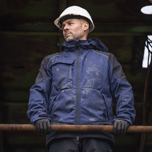 ELKA Rainwear - Working Xtreme Winter Softshell Jacket - Navy/Black