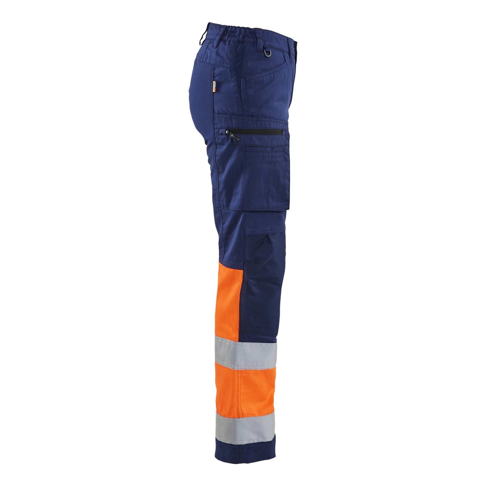 Blaklader BLAKLADER 71611811 | Women's Hi Vis trousers with stretch Hi Vis Reflective Work Trousers Women - Class 1 Certified - 716118118953_CR