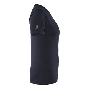 Blaklader BLAKLADER 35371743 Women's Merino Wool T Shirt Short Sleeve Work T-Shirt WOMEN - 85% Merino Wool - 353717438600_CR