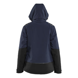 Blaklader BLAKLADER 47512513 Women’s Lightweight Lined Winter Jacket Softshell Hi Vis Reflective Softshell Work Jacket WOMEN - Waterproof - 475125138699_3
