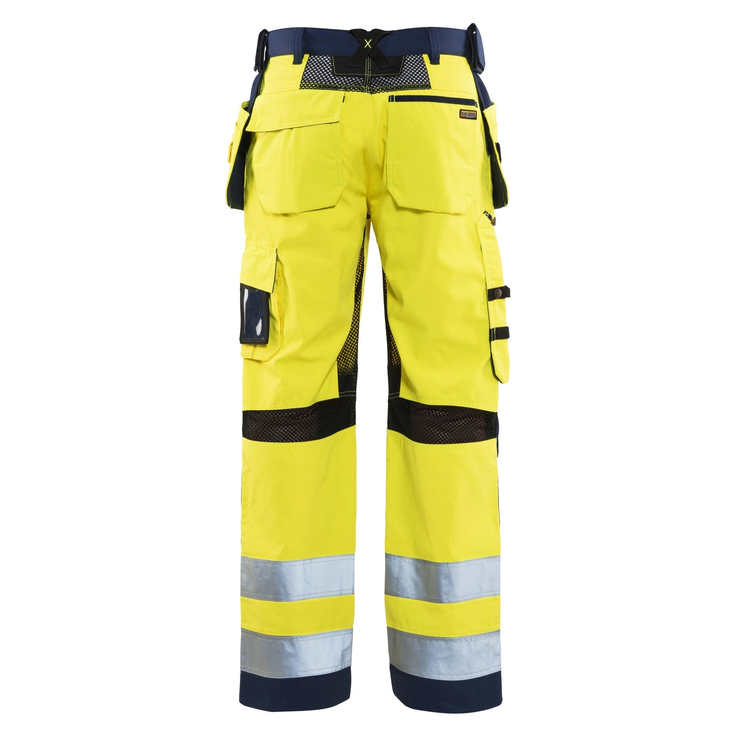 Blaklader BLAKLADER 15651811 | Ventilated Hi Vis trousers Hi Vis Reflective Work Trousers Men - Mesh Panels - 156518113389_CB