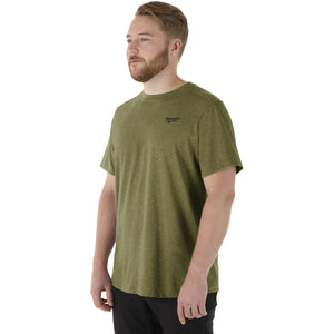 Milwaukee Hybrid Short Sleeve T-Shirt HT SS - Green