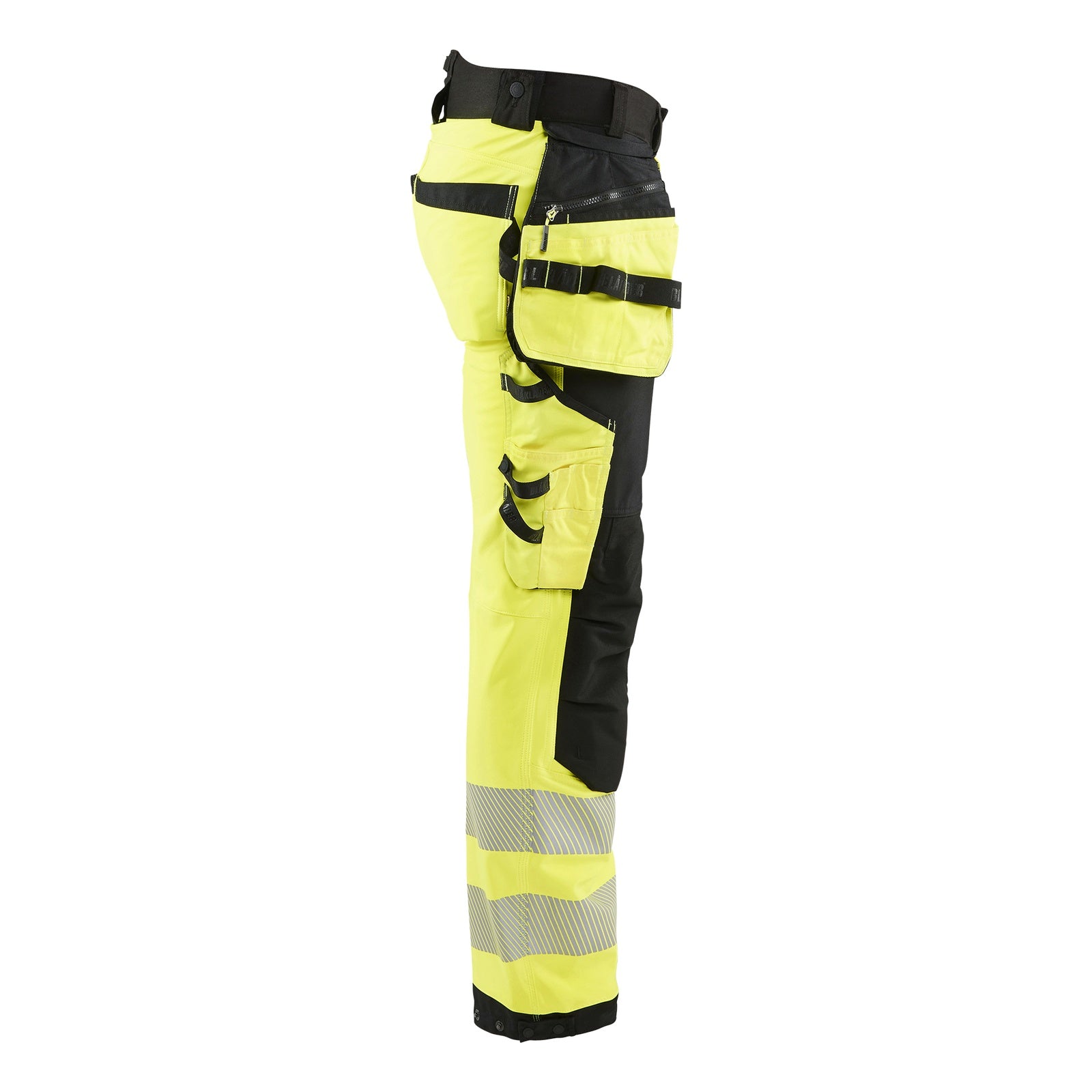 Blaklader BLAKLADER 18202513 | Hi vis Softshell Trousers Hi Vis Reflective Work Trousers Men - Waterproof - 182025133399_CR