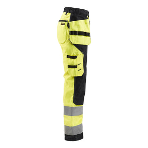 Blaklader BLAKLADER 71561811 | Women's Hi Vis trousers Hi Vis Reflective Work Trousers Women - twill fabric - 715618113399_CR