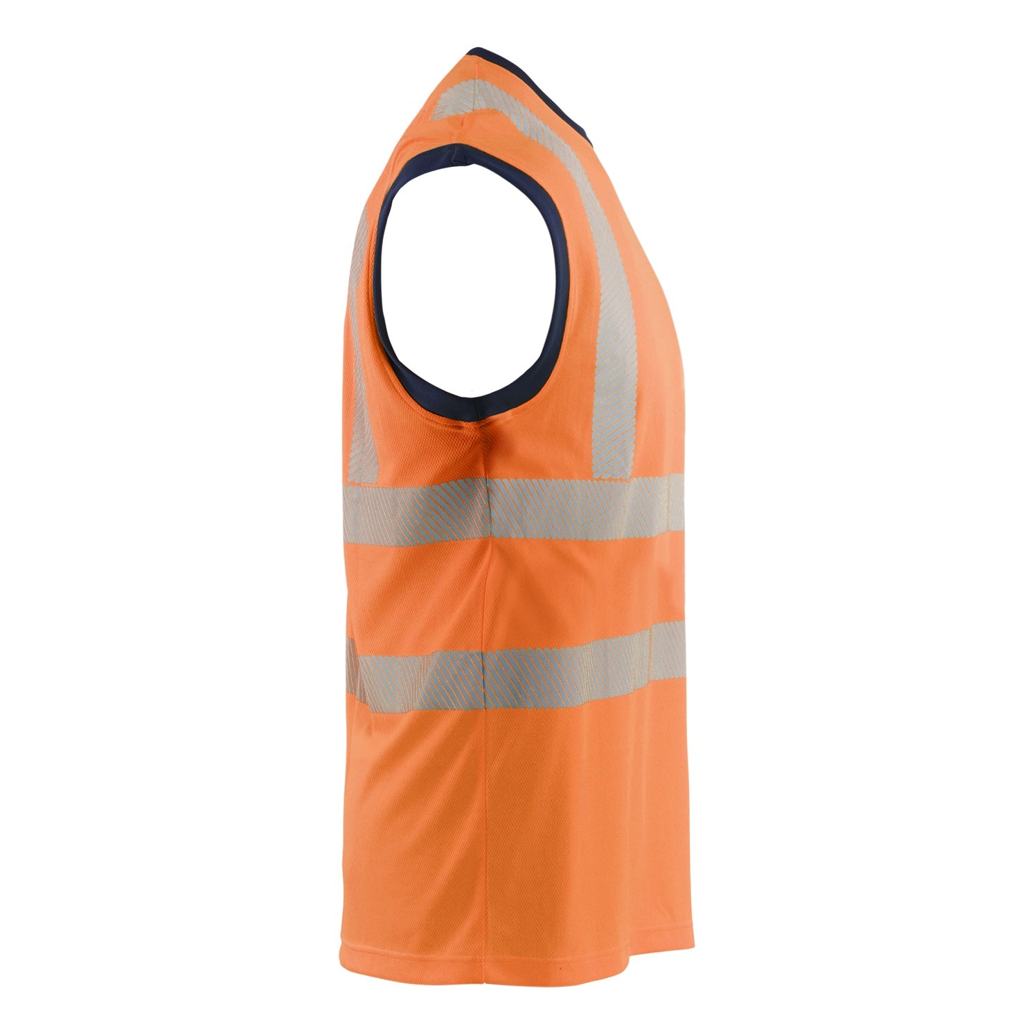 Blaklader BLAKLADER 35751013 Hi Vis Tank top Hi Vis Reflective Sleeveless Work T-Shirt MEN - 100% Polyester - 357510135389_CR