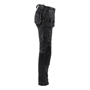 Blaklader BLAKLADER 71301370 Women's Craftsman Trousers with Stretch Work Trousers Women - 100% Cotton - 713013709900_CR