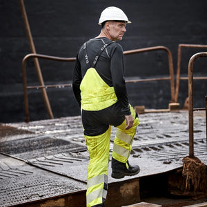 ELKA Rainwear - Visible Xtreme Stretch Combi Trousers - Fluorescent Yellow/Black