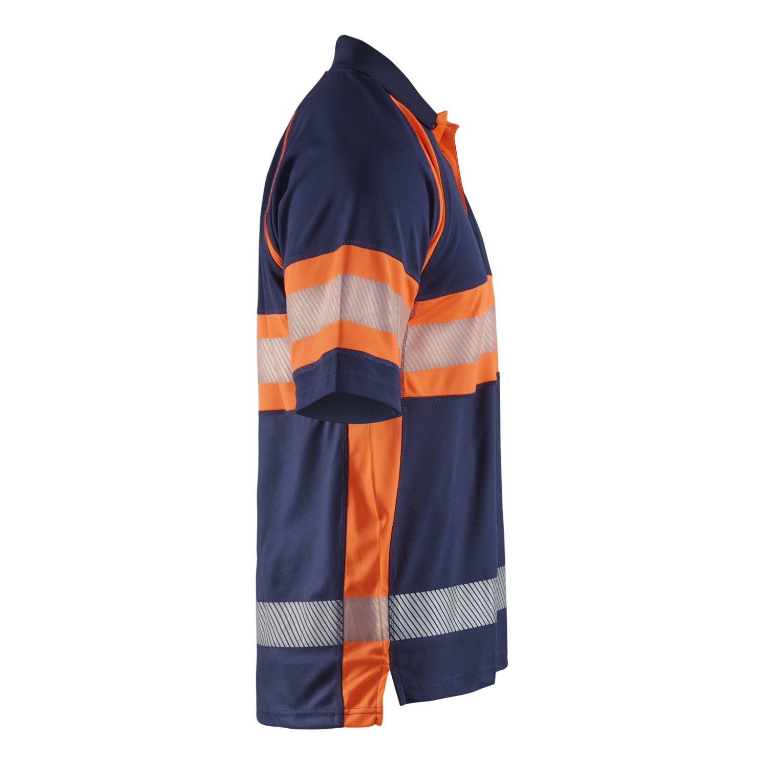 Blaklader BLAKLADER 33381051 Hi Vis Polo Shirt with UV protection Hi Vis Reflective Short Sleeve Work Polo MEN - 100% Polyester - 333810518953_CR