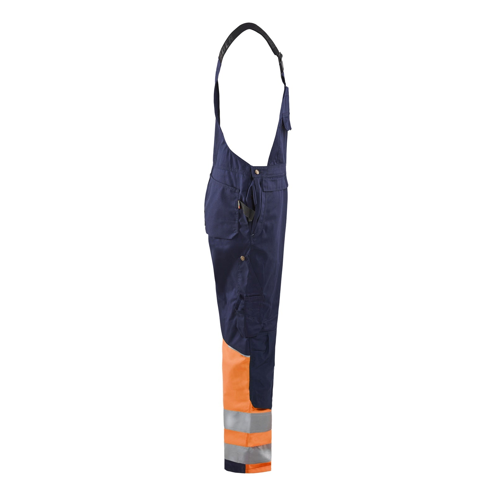 Blaklader BLAKLADER 26621800 Hi Vis Bib overall Hi Vis Reflective Work Bib Trousers Men - Class 1 Certified - 266218008953_CR