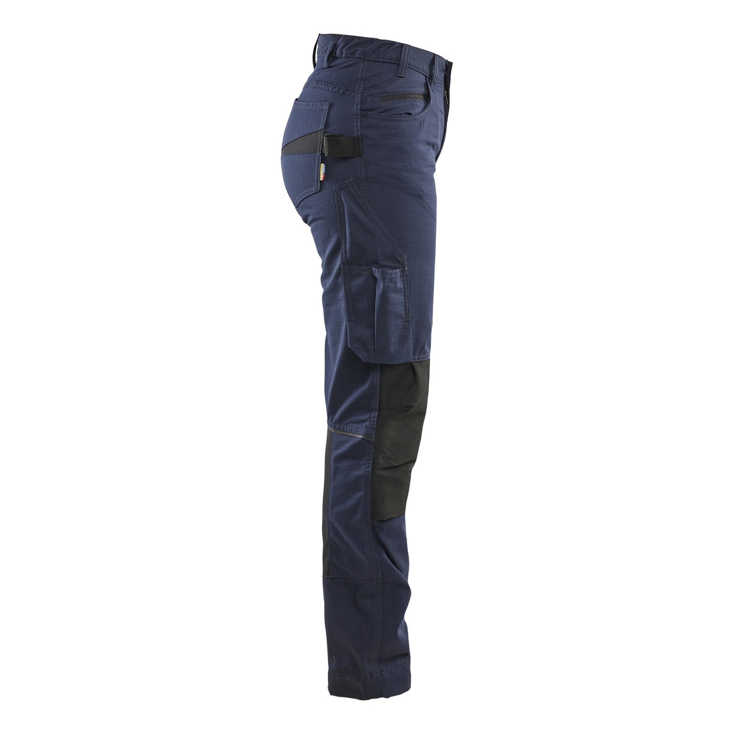 Blaklader BLAKLADER 71951330 | Women's service trousers with stretch Hi Vis Reflective Work Trousers Women - Ripstop Fabric - 719513308699_CR