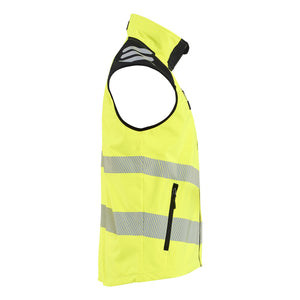 Blaklader BLAKLADER 30912513 SOFTSHELL VEST HI VIS Hi Vis Reflective Work Softshell Vest MEN - Waterproof - 309125133399_CR2