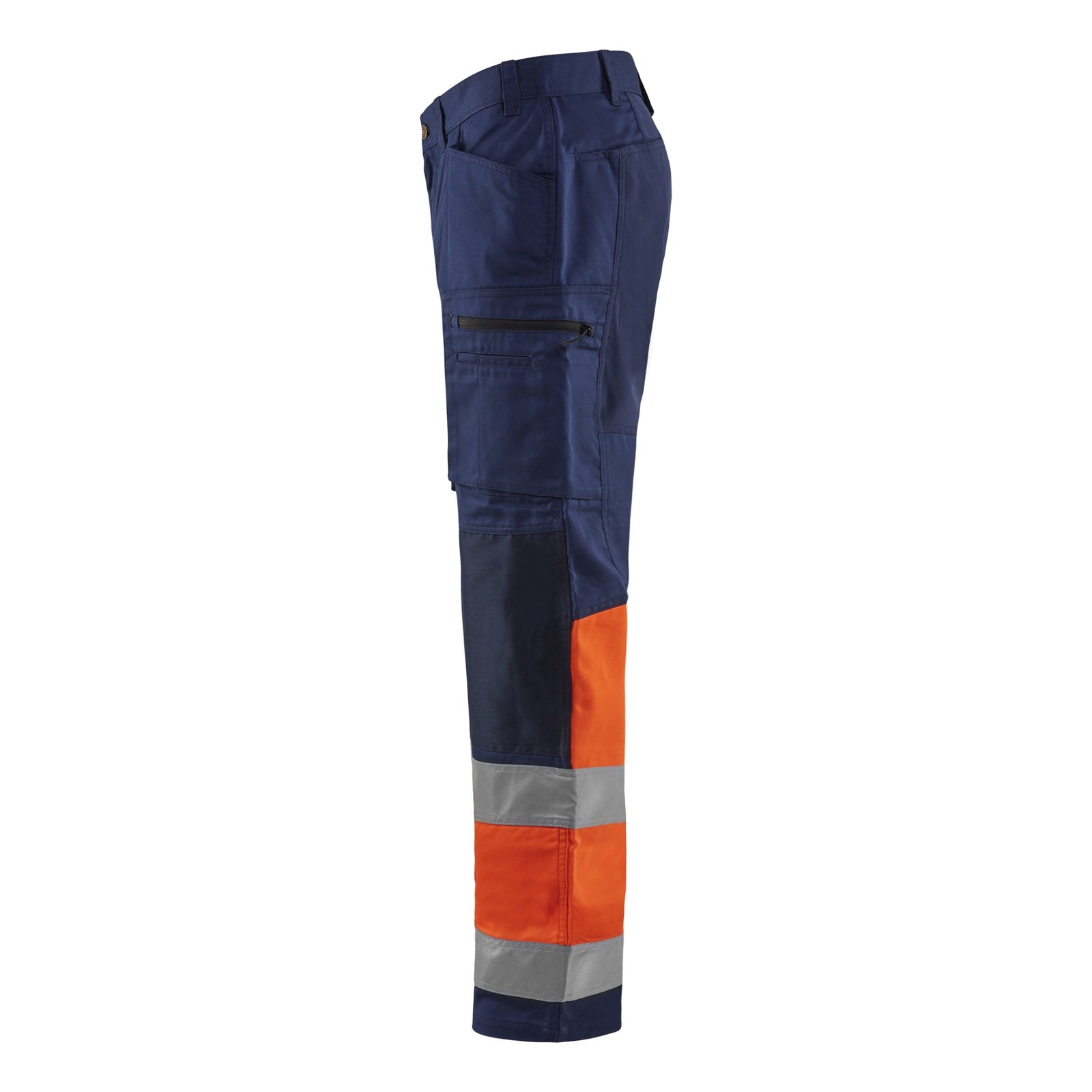 Blaklader BLAKLADER 15511811 | Hi Vis Trousers with Stretch Hi Vis Reflective Work Trousers Men - 65% Polyester - 155118118953_CL