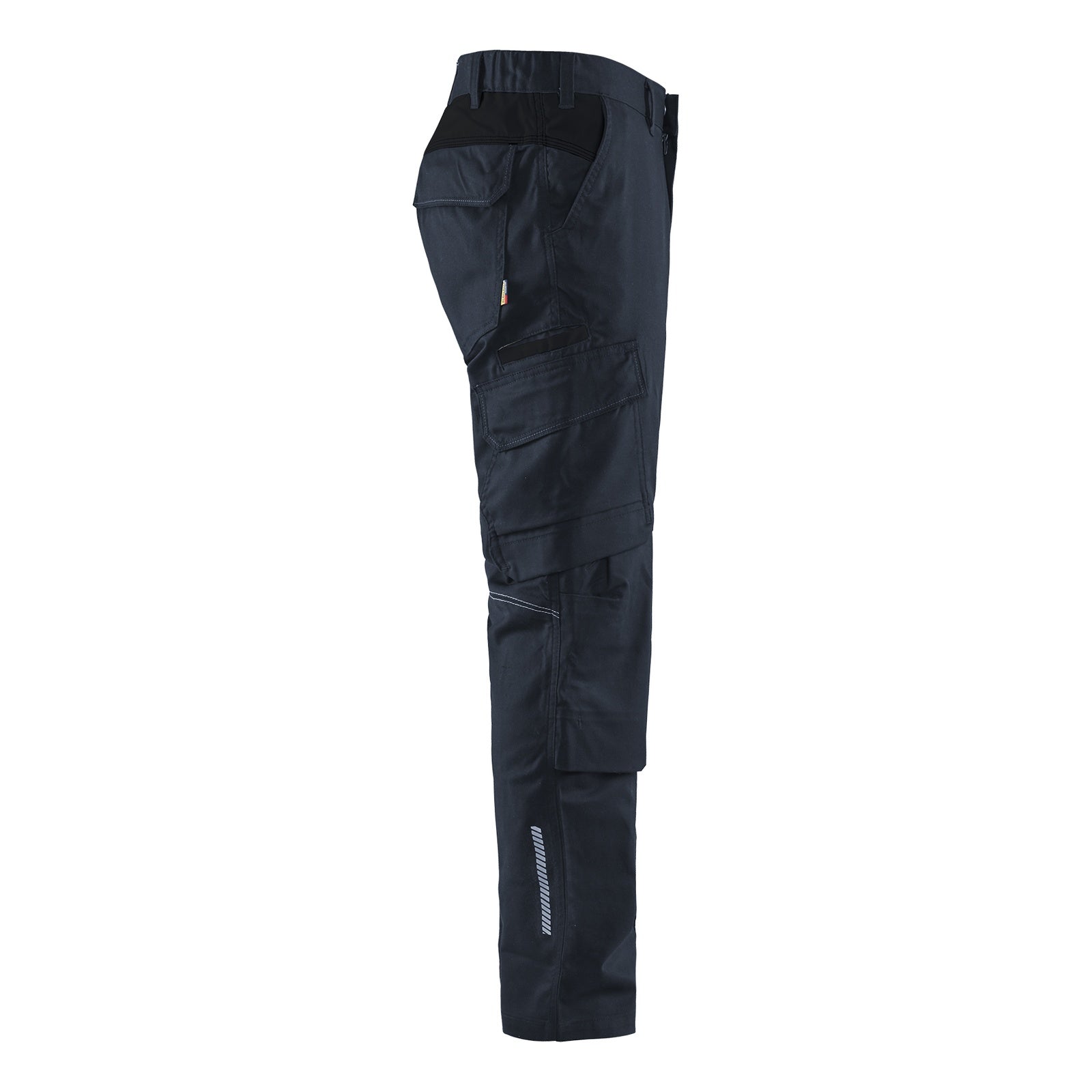 Blaklader BLAKLADER 14481832 | Industry trousers stretch with knee pad pockets Hi Vis Reflective Work Trousers Men - twill fabric - 144818328699_CR