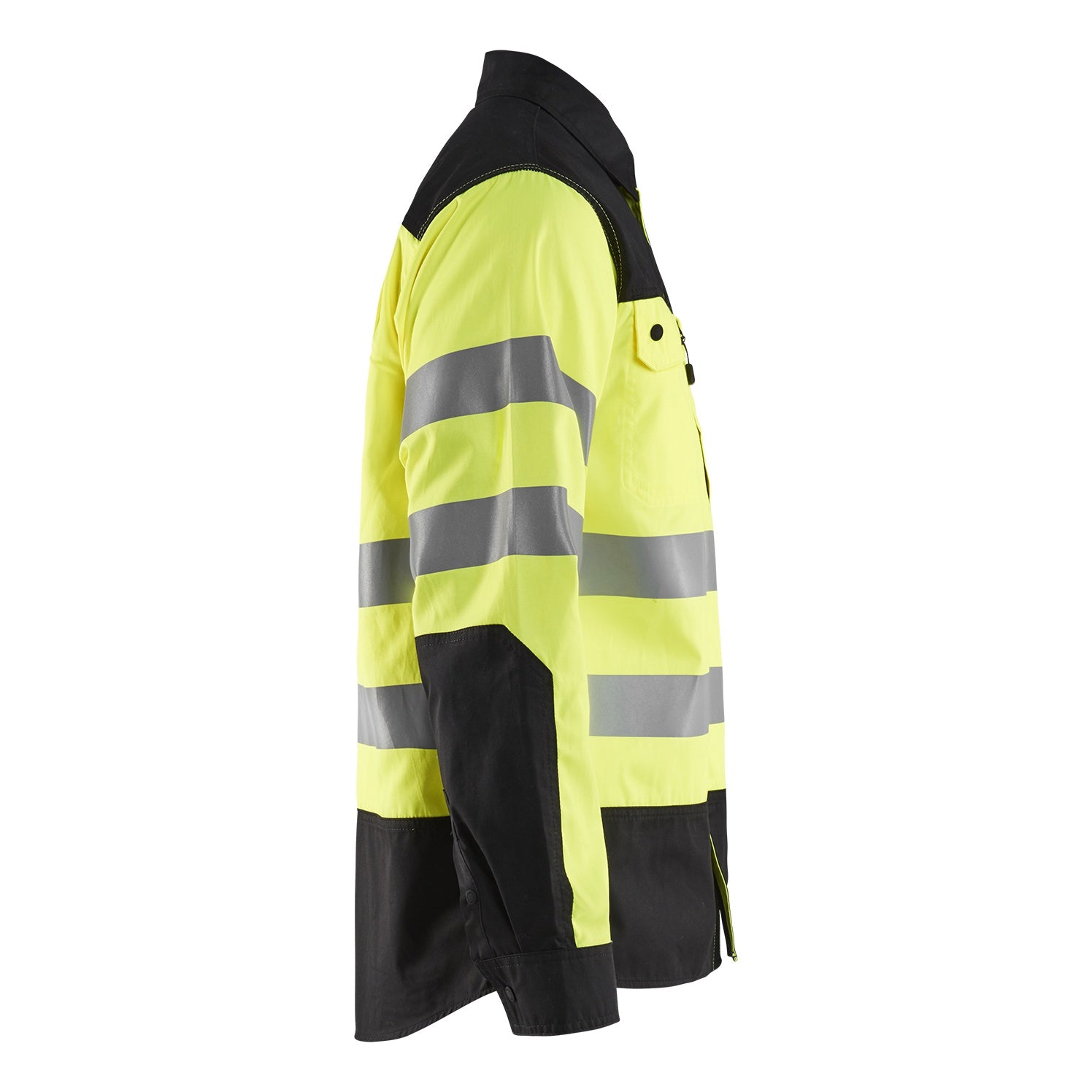 Blaklader BLAKLADER 32551817 Hi Vis Shirt Hi Vis Reflective Long Sleeve Work Shirt MEN - 50% Cotton 50% Polyester - 325518173399_CR