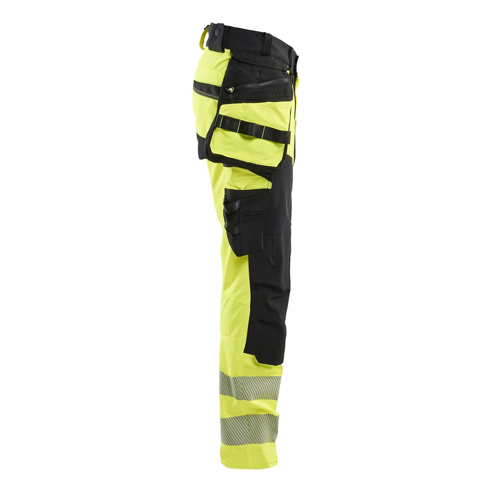 Blaklader BLAKLADER 11221648 Hi Vis trousers 4 way stretch Hi Vis Reflective Work Trousers Men - double weave - 112216483399_CR