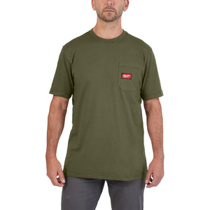 Milwaukee Short-Sleeve Work T-Shirt WT SS - Green