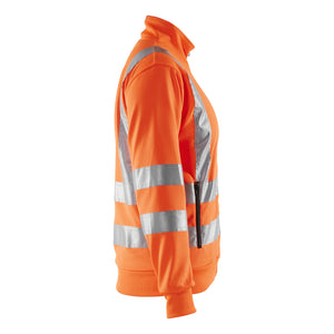 Blaklader BLAKLADER 33081974 Hi Vis Reflective Work Sweatshirt WOMEN - 100% Polyester - 330819745300_CR