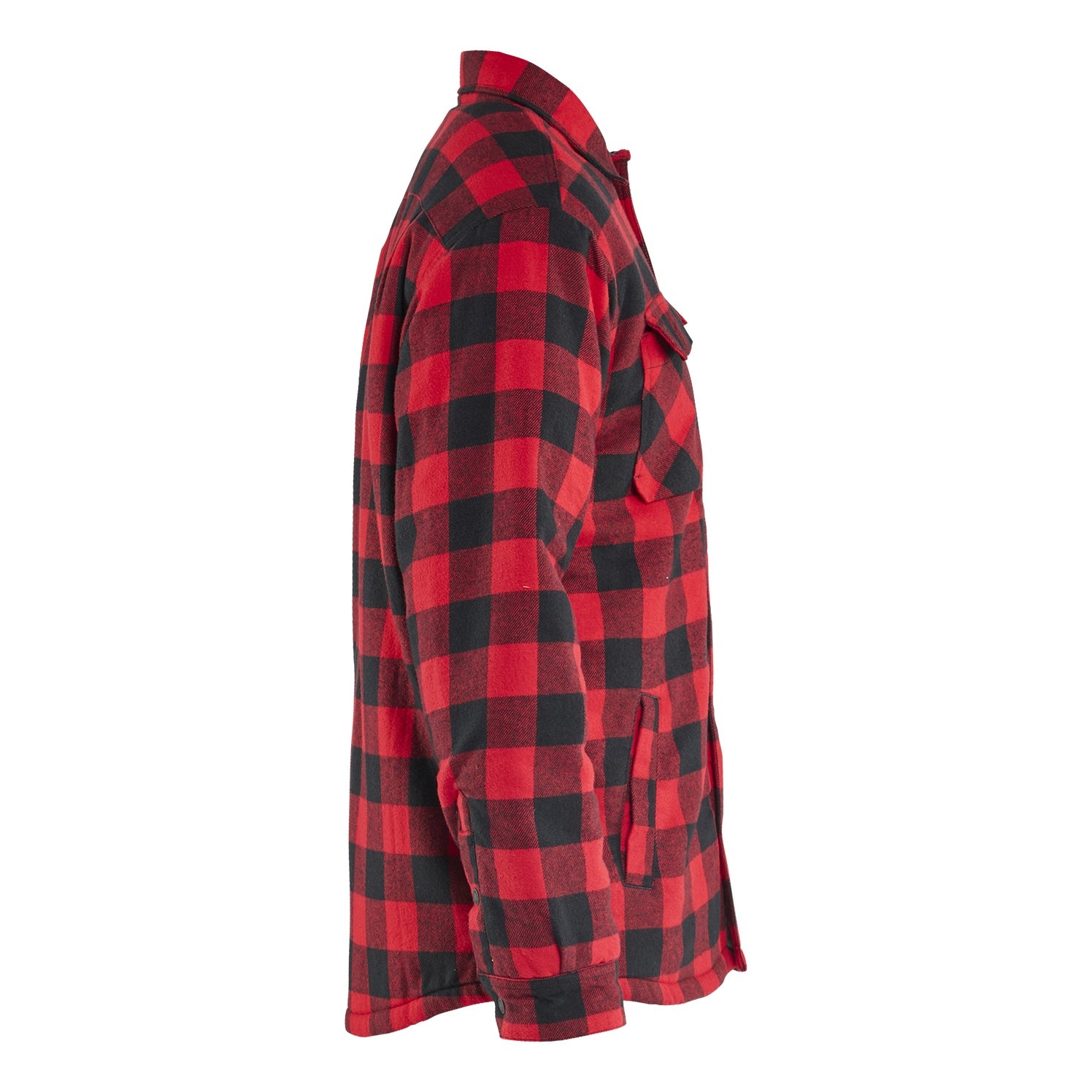 Blaklader BLAKLADER 47041168 Pile Lined Flannel Shirt Work Jacket MEN - 100% Cotton - 470411685699_CR