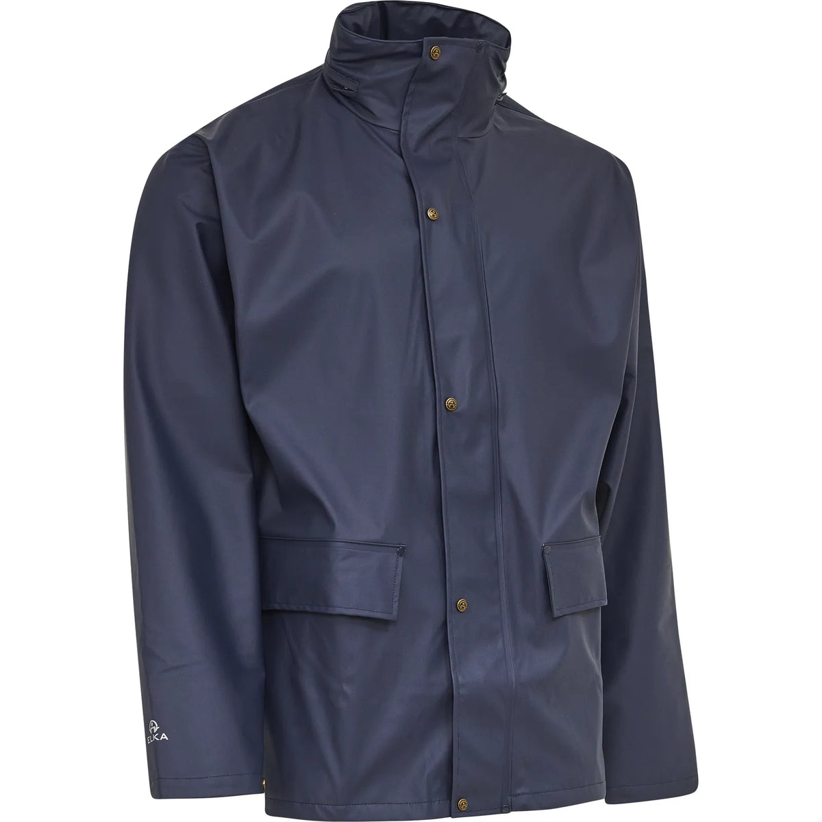 ELKA Rainwear - Dry Zone PU Rain Jacket - Navy