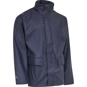 ELKA Rainwear - Dry Zone PU Rain Jacket - Navy