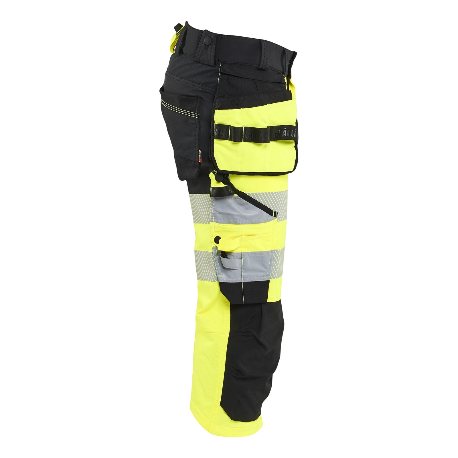 Blaklader BLAKLADER 11231648 HI VIS PIRATE TROUSERS 4 WAY STRETCH Hi Vis Reflective Work Pirate Bermuda Men - double weave - 112316483399_CR